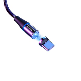 品胜磁吸数据线一拖三磁铁充电线tpc器强磁三合一磁力式磁性吸头快充车载tpyec适用苹果华为OPPO小米安卓手机