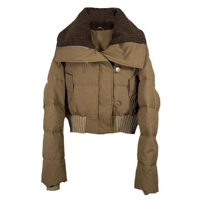 羊羔毛翻领加厚短款小个子外套