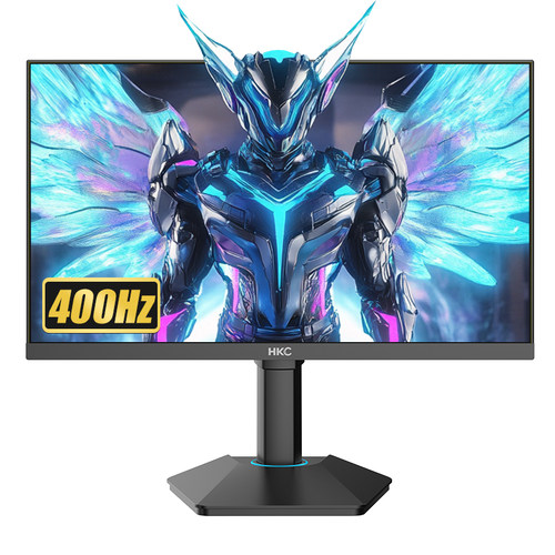 HKC显示器24.5英寸400HZ电竞CS2射击游戏420电脑IPS屏幕G25H5升降