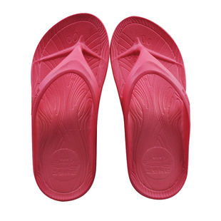 中国台湾母子鳄鱼超跑拖第三代人字拖厚底马拉松运动拖鞋气垫缓震