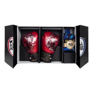 fairtex拳套泰国进口50周纪念拳套菲泰拳击手套拳击散打搏击