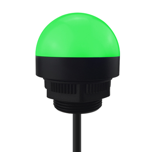 球头形警示灯单色双色三色信号灯M30mm防水IP67故障工作指示灯24v