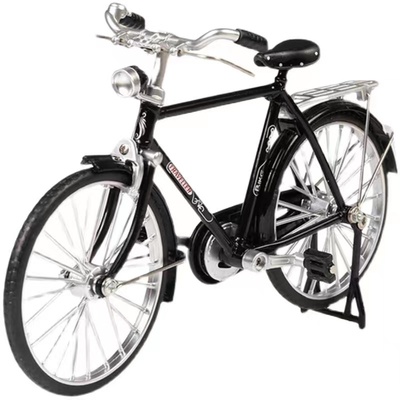 DIY拼装版二八大杠合金车模型