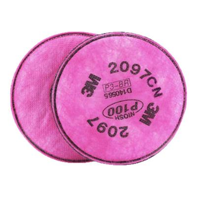 3M 2091 防尘罩滤棉酸性气体2097异味2096 PM2.5活性炭电焊烟滤芯