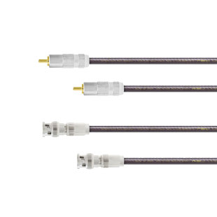 Oyaide欧亚德Neo同轴数字信号线AS808 S/PDIF RCA75欧姆BNC102ssc