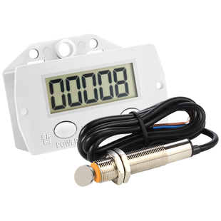 计数器电子数显自动磁感应记数工业冲床冲压计次圈数累加记次计圈