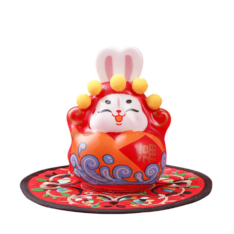 新年礼物兔年吉祥物纪念品