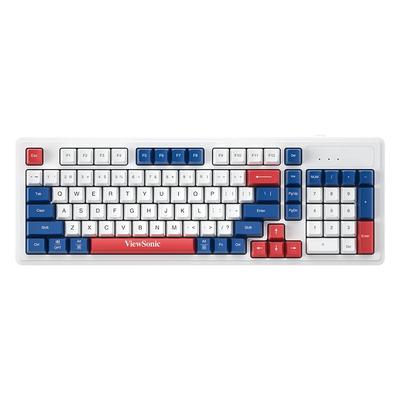 优派无线机械手感98键键鼠套装