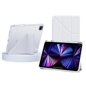 闪魔适用ipadair5保护套2023款pro11寸保护壳mini6苹果平板10第九代8轻薄亚克力磁吸4带笔槽Y折防弯摔9.7旋转