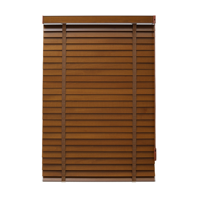 电动实木百叶窗帘遮光升降帘