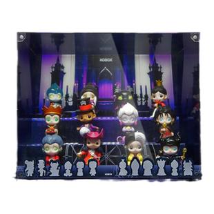 KGBOXPOPMART泡泡玛特molly今迪士尼反派盲盒亚克力收纳展示盒