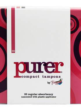 purer月经棉条卫生巾导管