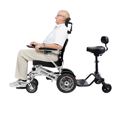 长寿歌双人电动轮椅老人专用