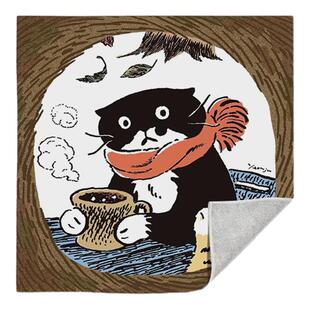 插画师 Yeonju Choi治愈化妆包懒人自粘布化妆包百贴布数码收纳