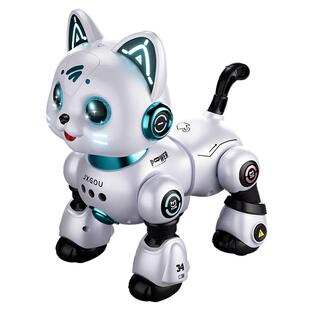 男孩子生日礼物儿童智能遥控机器猫2026新款电动走路可编程玩具女