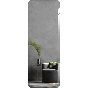 BOLEN 无框穿衣镜挂墙全身镜子试衣镜防爆落地镜玄关镜子贴墙自粘