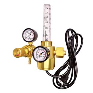 二氧化碳减压阀 节气型二保焊气表可加热激光焊接配件钢瓶 压力表