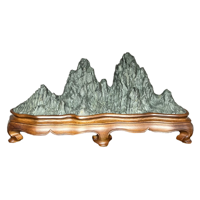 广西千里江山太湖石风水书房摆件