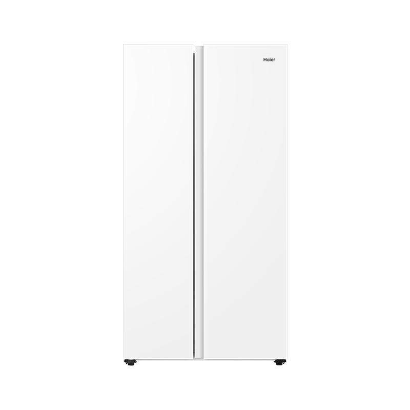 海尔冰箱对开双门620L大容量白色