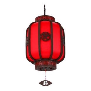 中式红灯笼挂饰中国风户外防水大门阳台仿古灯笼春节新年乔迁装饰