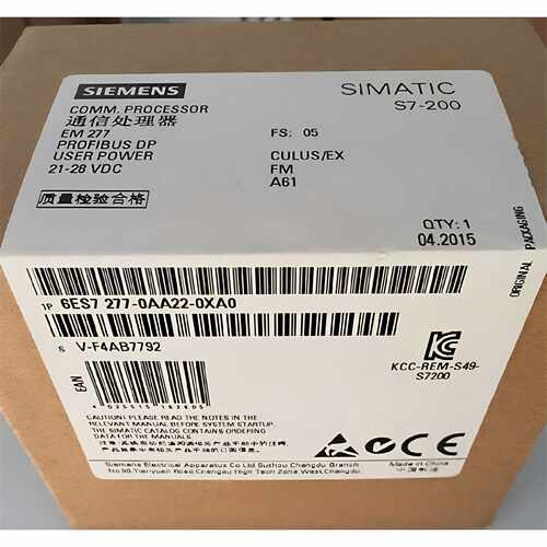 议价全新6ES7277-0AA22-0XA0西门子EM接口模块6ES72770AA220XA0原
