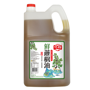 涛胖藤椒油5L 正宗四川洪雅特产 汉源特麻青花椒油火锅凉菜调味油