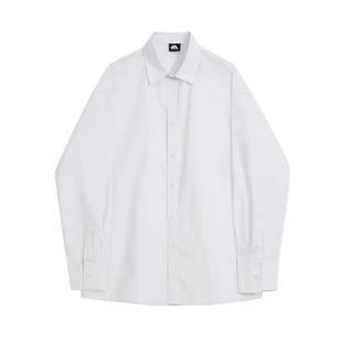 MRCYC学院风长袖衬衫男士秋季宽松休闲衬衣韩系潮流dk制服打底衫