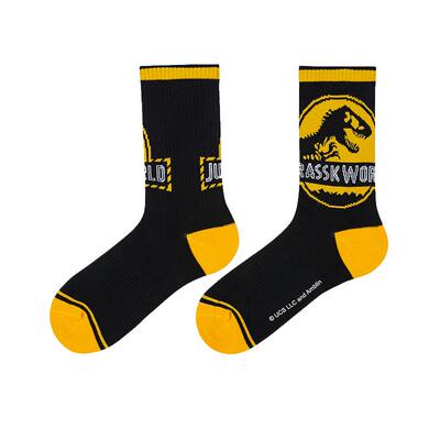 潮流穿搭男女同款中筒棉袜