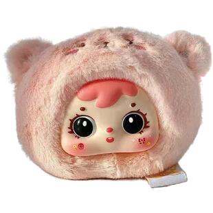 正版三小毛小小动物毛绒盲盒网红爆款2025可爱钥匙扣书包挂件礼物