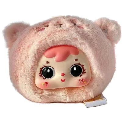 正版三小毛小小动物毛绒盲盒