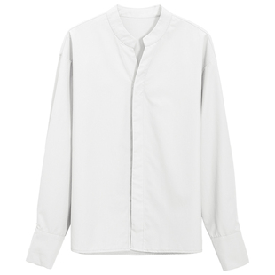 达佳诗白色衬衫女大学生答辩长袖衬衣面试通勤穿搭法式高级感上衣