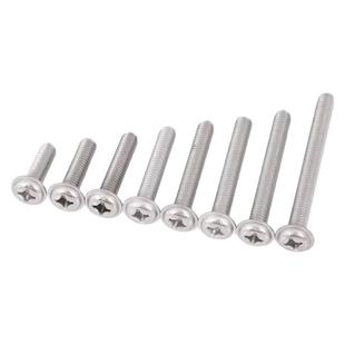 柜门把手螺丝304圆头十字带介螺钉m4抽屉拉手螺钉4公分加长 GG