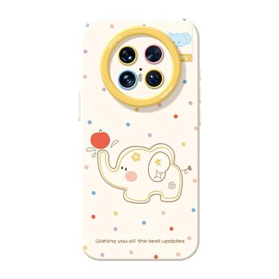 波点小象适用华为mate80pro手机壳mate60的新款套mt30系列秋冬pro保护套mete50全包防摔mata40高级感十mate70