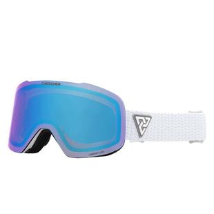 CHERCHER滑雪镜柱面无边框大视野高清双层防雾男女护目镜可卡近视