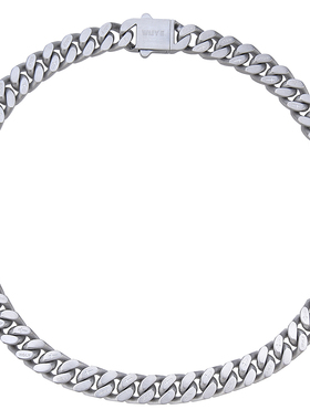 嘻哈钛钢古巴项链男45cm不掉色