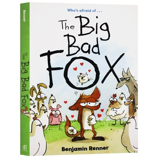 大坏狐狸的故事 英文原版 The Big Bad Fox 连环漫画 本杰明雷内 Benjamin Renner 进口原版英语电影原著书籍 英文版
