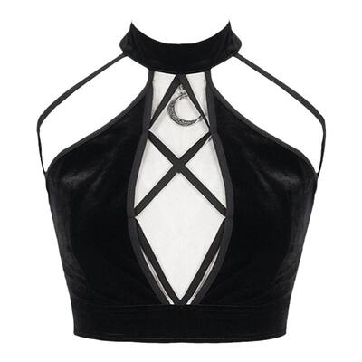 露背DevilFashion裹胸吊带外穿