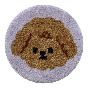 原创ins可爱动物坐垫簇绒防滑椅垫毛绒办公室沙发汽车坐垫送礼物