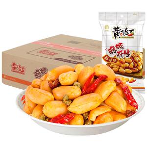 黄飞红麻辣花生整箱装商用下酒菜
