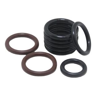 ISO KF法兰正宗高真空氟橡胶黑色FKM/O型圈耐高温支架密封圈垫片