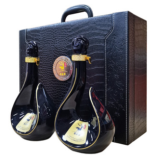 大丰鹿血酒500ml×2瓶礼盒正品鹿麟春牌盐城特产38度梅花鹿茸血酒