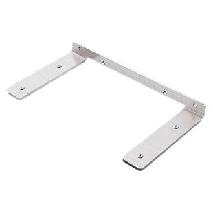 层板隐形支架承重支撑架墙面托架上墙置物底座金属悬挂不锈钢