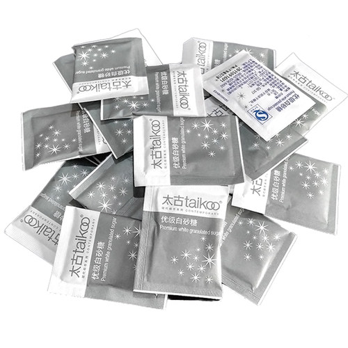 100包太古白糖包新日期黄糖咖啡奶茶调糖伴侣冲饮甜品5gX100包