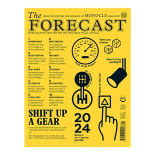 现货 2024年MONOCLE年度特刊FORECAST 单片眼镜 THE MONOCLE FORECAST预测杂志每年年初推出，为你的2024年生活方式作出指引