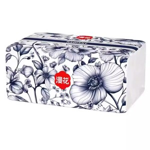 漫花国风加厚5层大包抽纸
