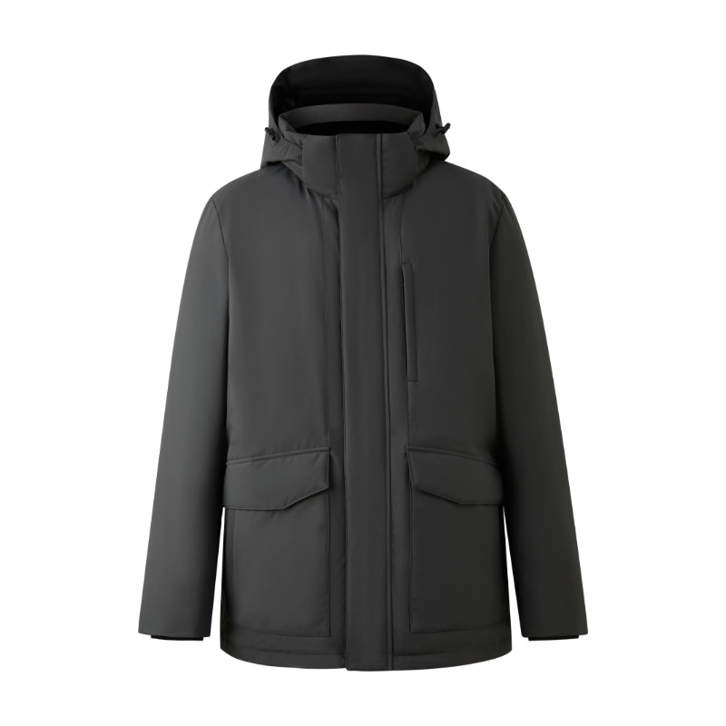 SCOFIELD男装冬季新品通勤户外可脱卸连帽保暖鹅绒防寒羽绒服