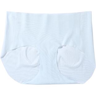 tutuanna女士夏季中腰内裤 全棉裆透气凉感纯色无痕三角裤女