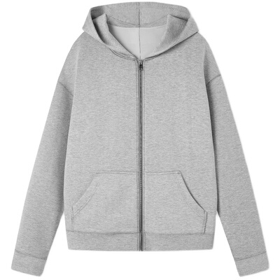 TKYSHOP连帽拉链运动风卫衣外套