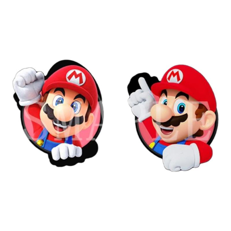 超级马力欧马里奥兄弟3D渐变幻术幻术贴纸Mario Super 车贴