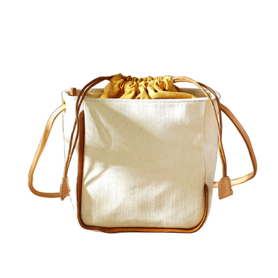 小生有米帆布包女文艺清新小方包